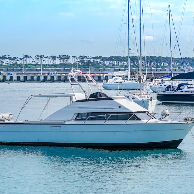 Yacht life captured moment